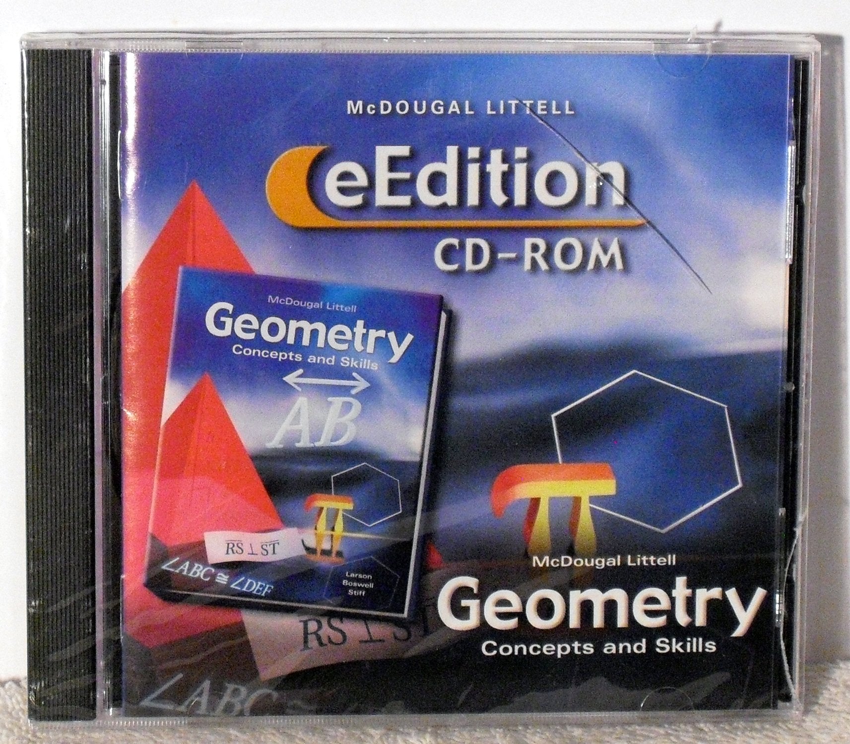Mcdougal Concepts & Skills Geometry: Eedition Cdrom Geometry 2003,New