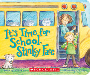 It's Time for School, Stinky Face (Board Book),Used