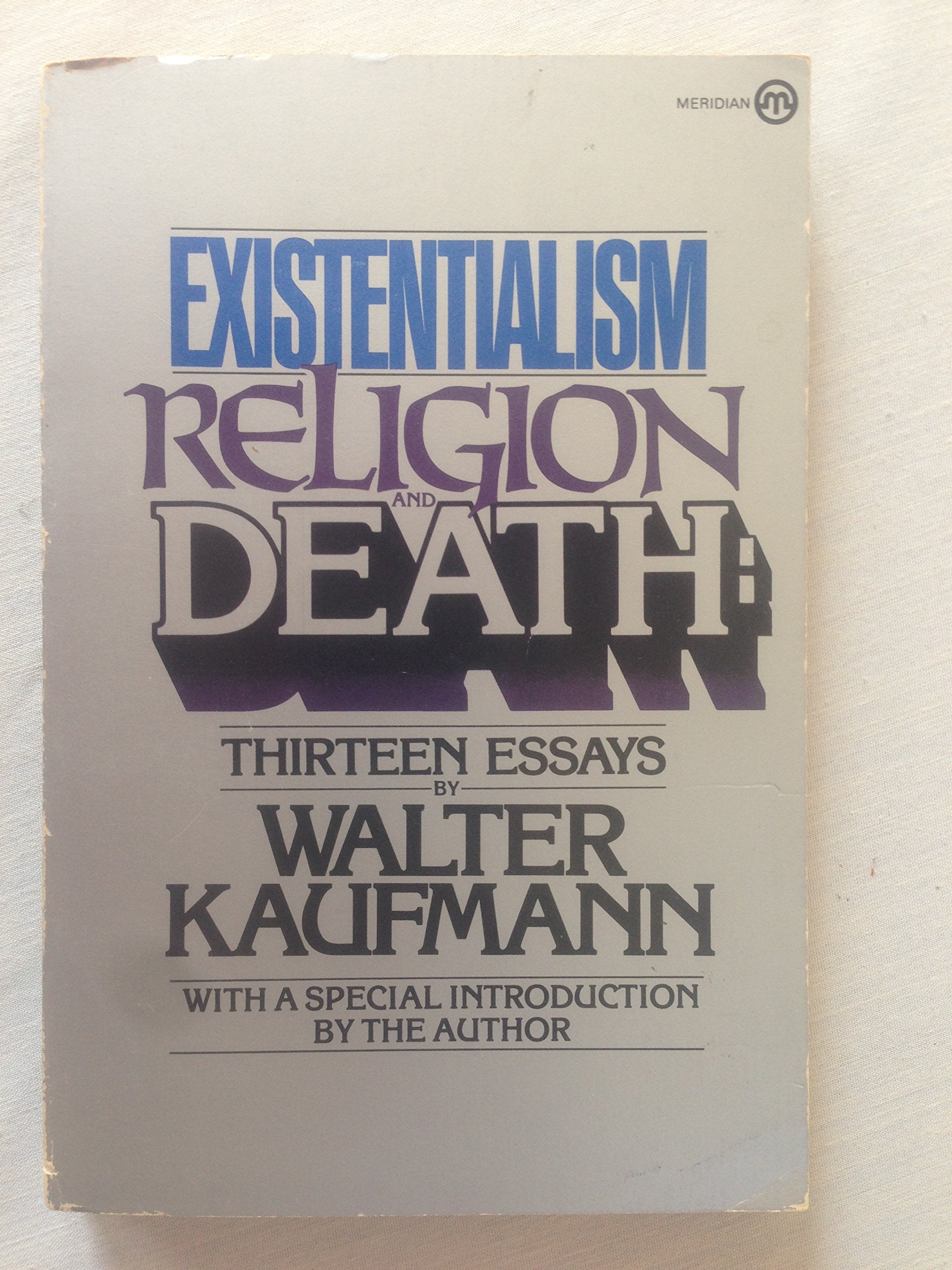 Existentialism, Religion, and Death: Thirteen Essays,Used