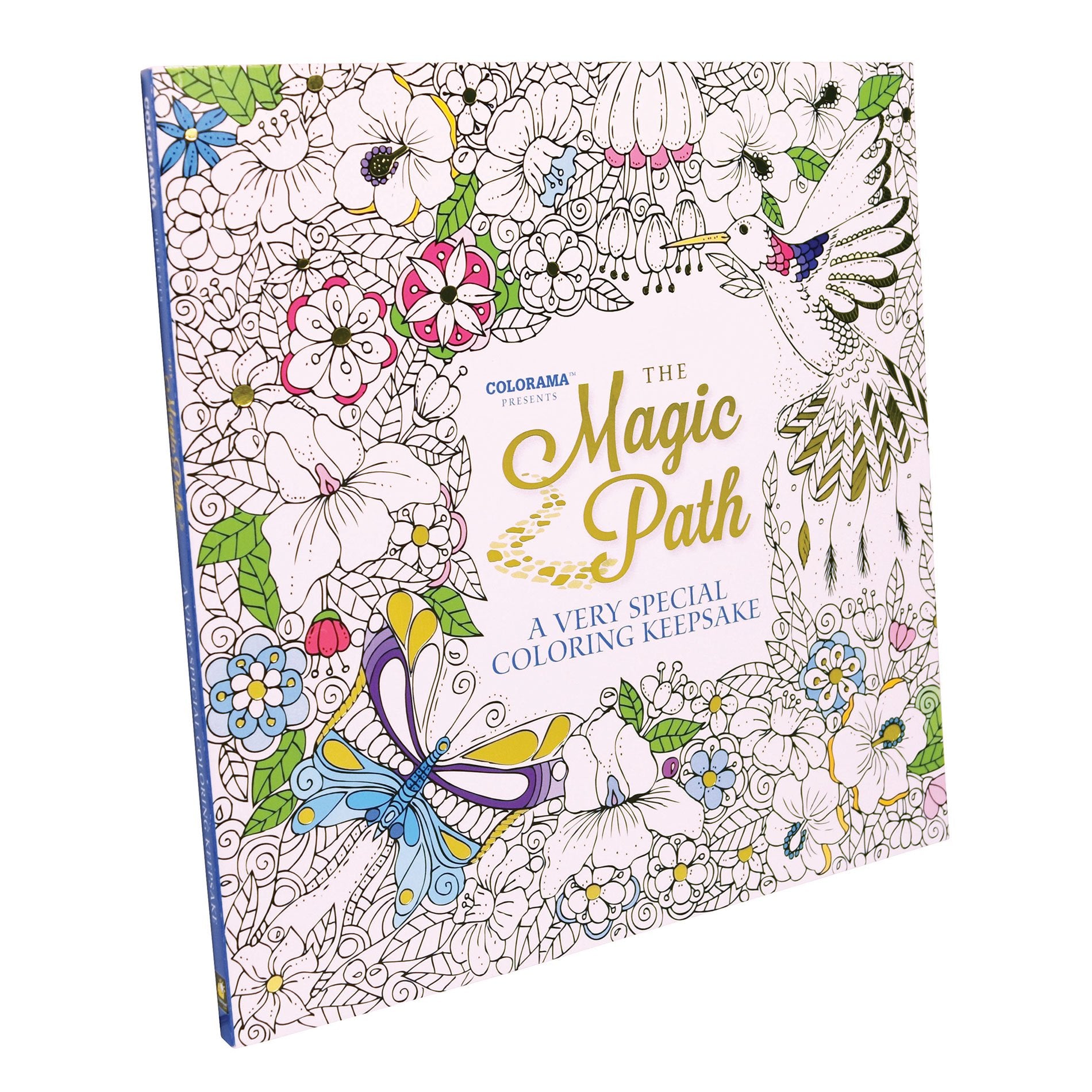 Colorama Magic Path Coloring Book, Create Beautiful Pencil Art