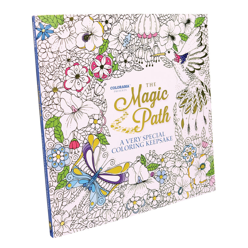 Colorama Magic Path Coloring Book, Create Beautiful Pencil Art
