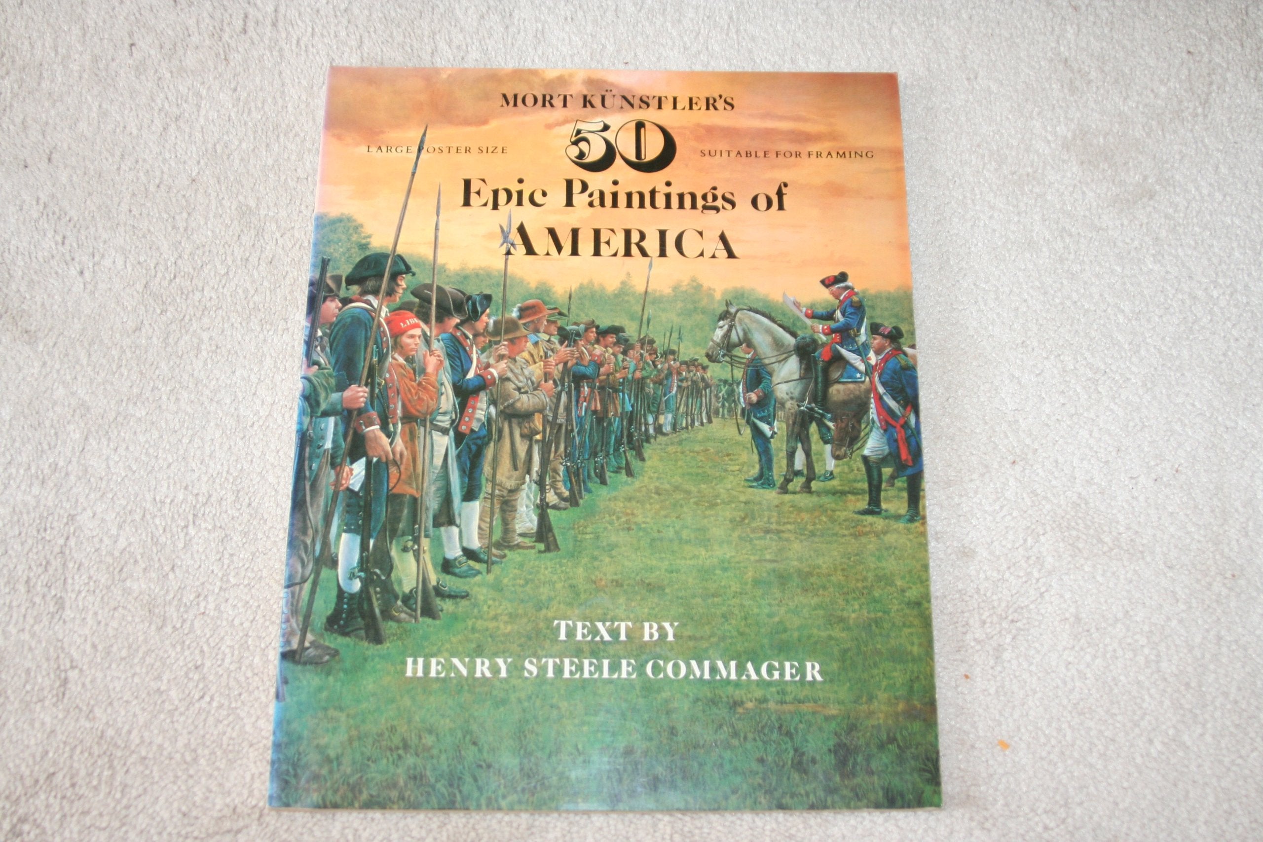 Fifty Epic Paintings of American History,Used