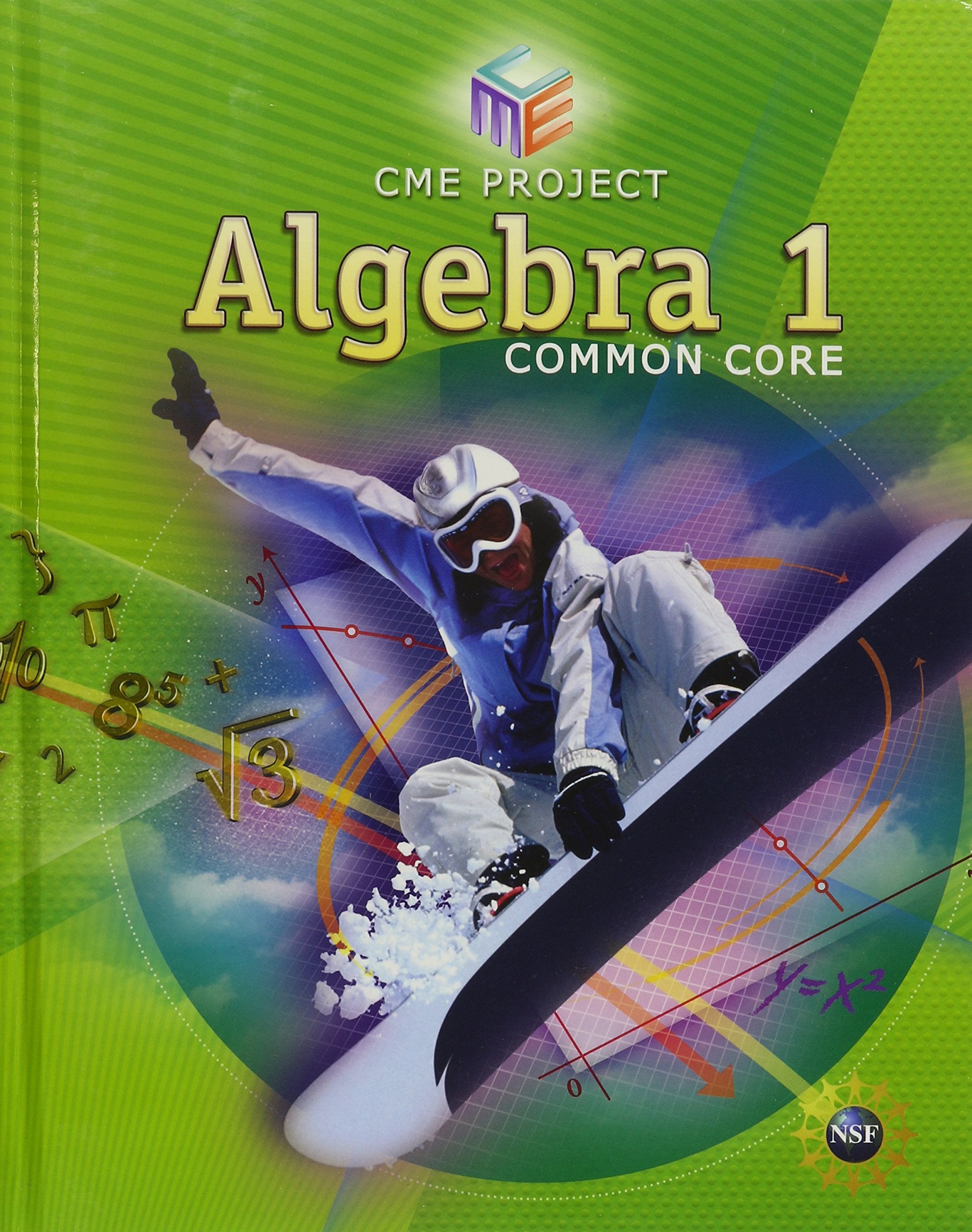 High School Math Cme Common Core Algebra 1 Student Edition Grade 9/12,Used