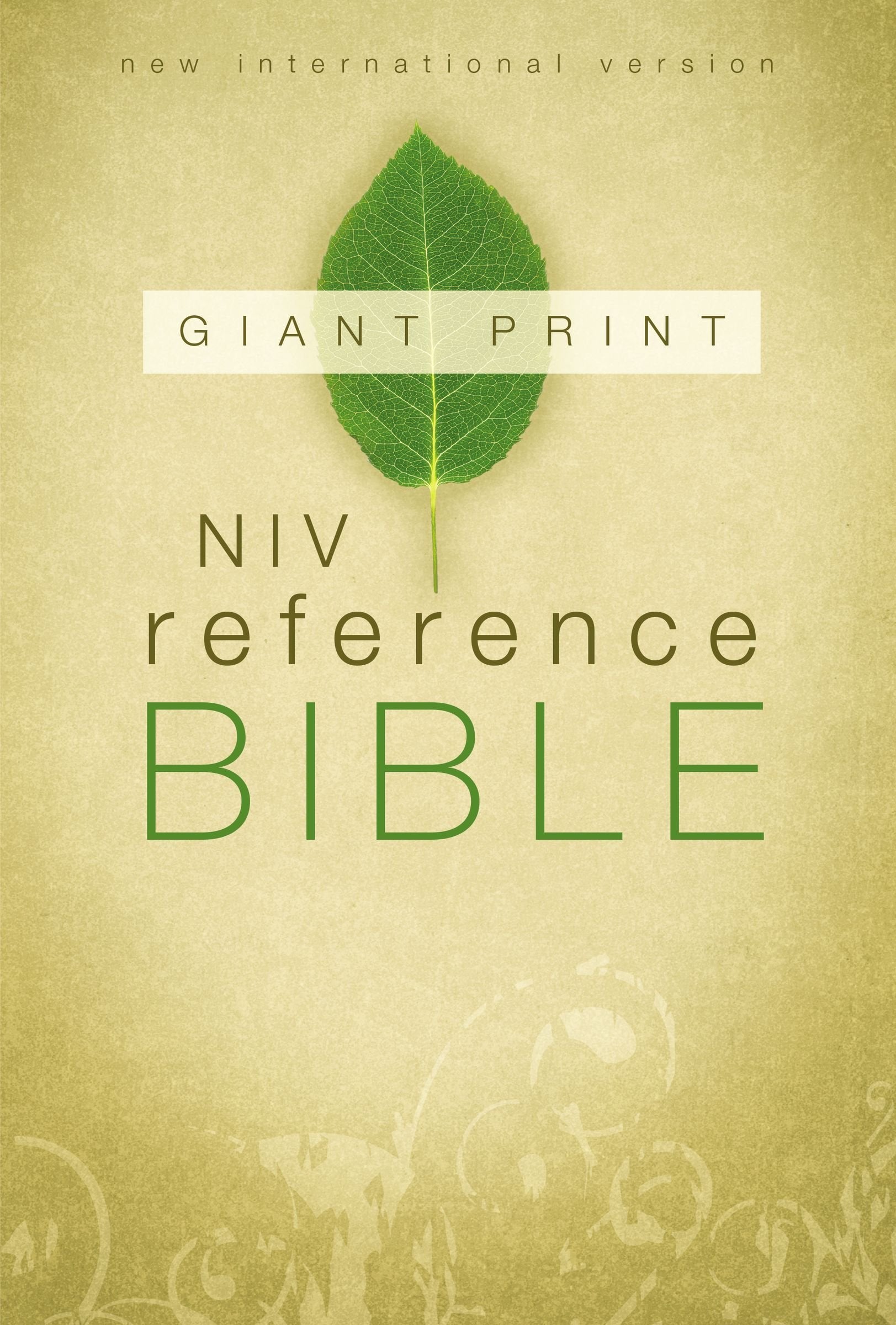 NIV, Reference Bible, Giant Print, Paperback,Used
