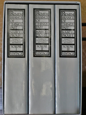 Remembrance Of Things Past Volumes 13 Box Set,New