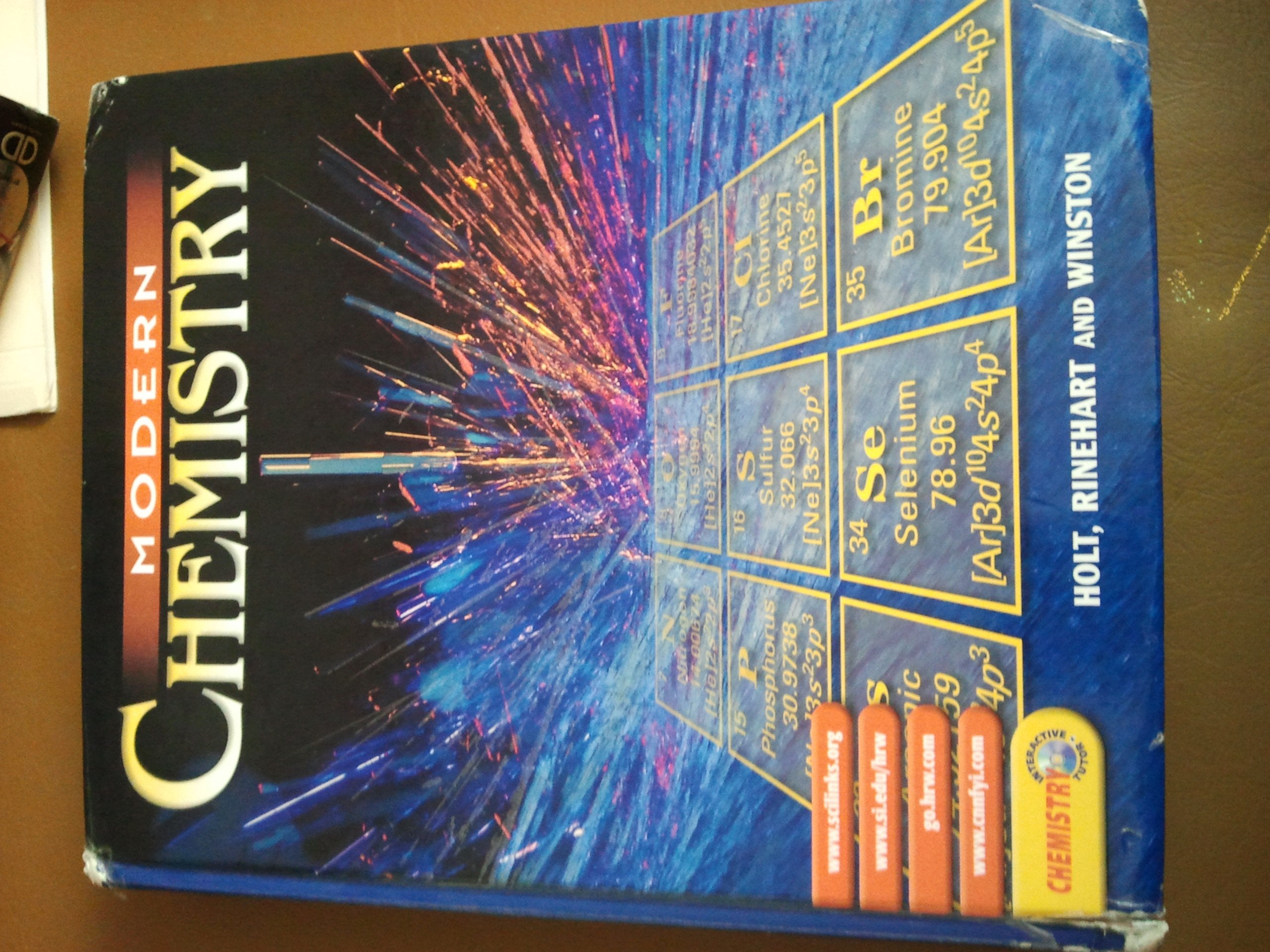 Modern Chemistry: Pupil'S Edition 2002,Used