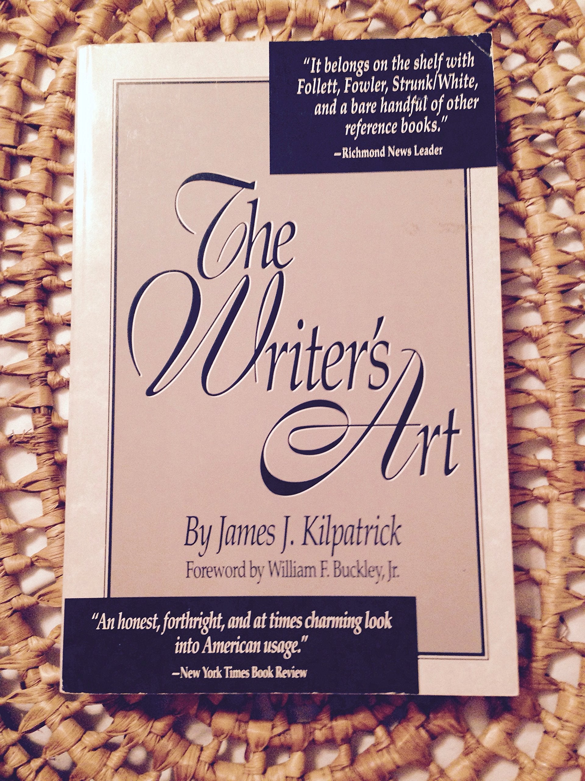 The Writer'S Art,New