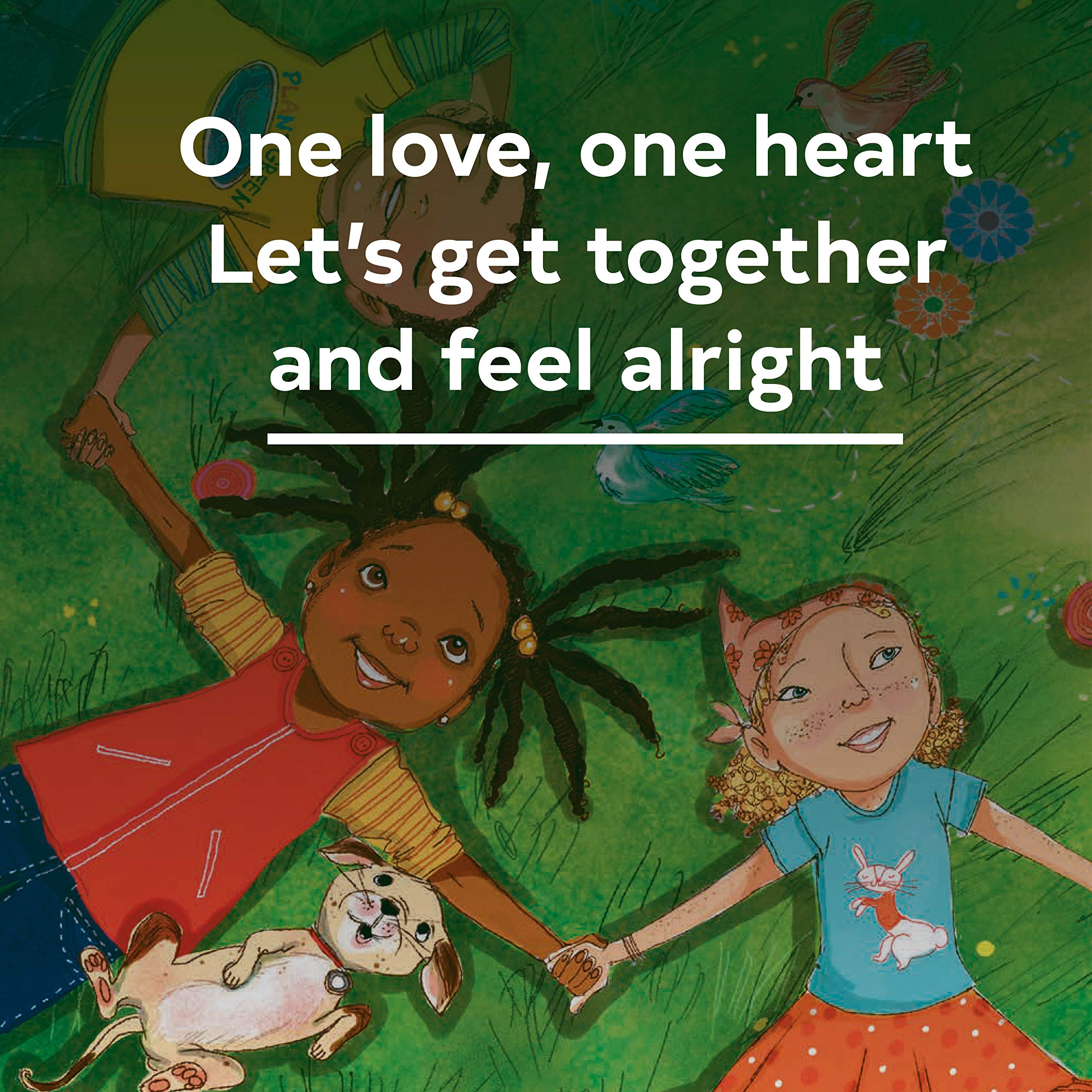 One Love: (Multicultural Childrens Book, Mixed Race Childrens Book, Bob Marley Book for Kids, Music Books for Kids),New