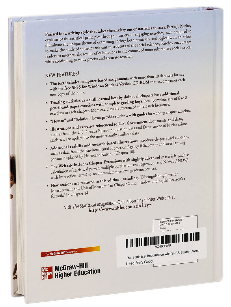The Statistical Imagination With Spss Student Version 14.0,Used