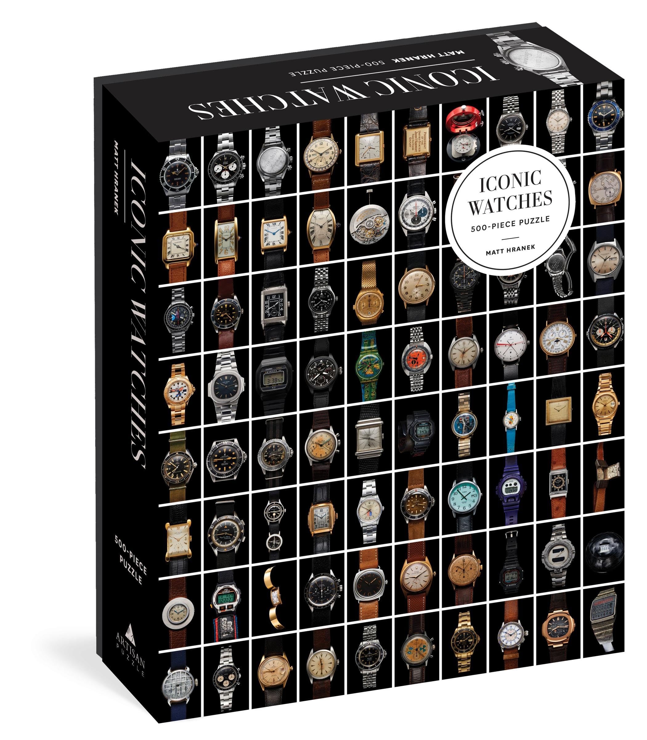 Iconic Watches 500Piece Puzzle (Artisan Puzzle, 4),New