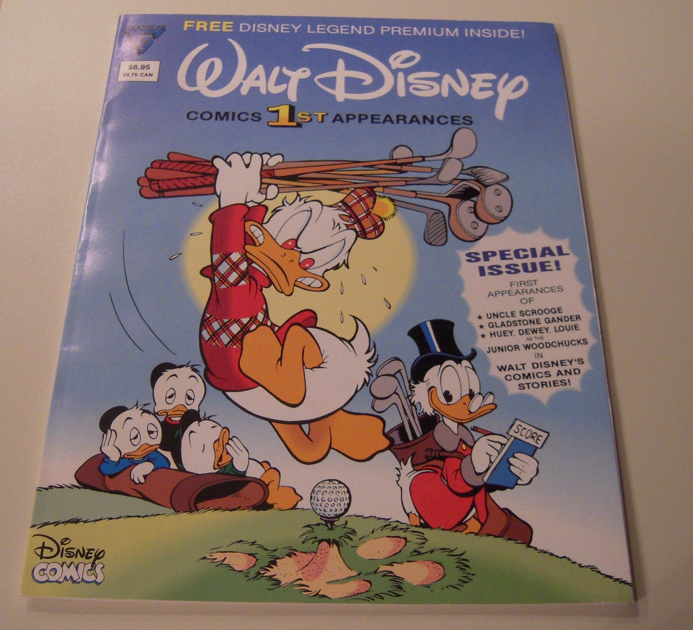 Walt Disney comics 1st appearances,Used