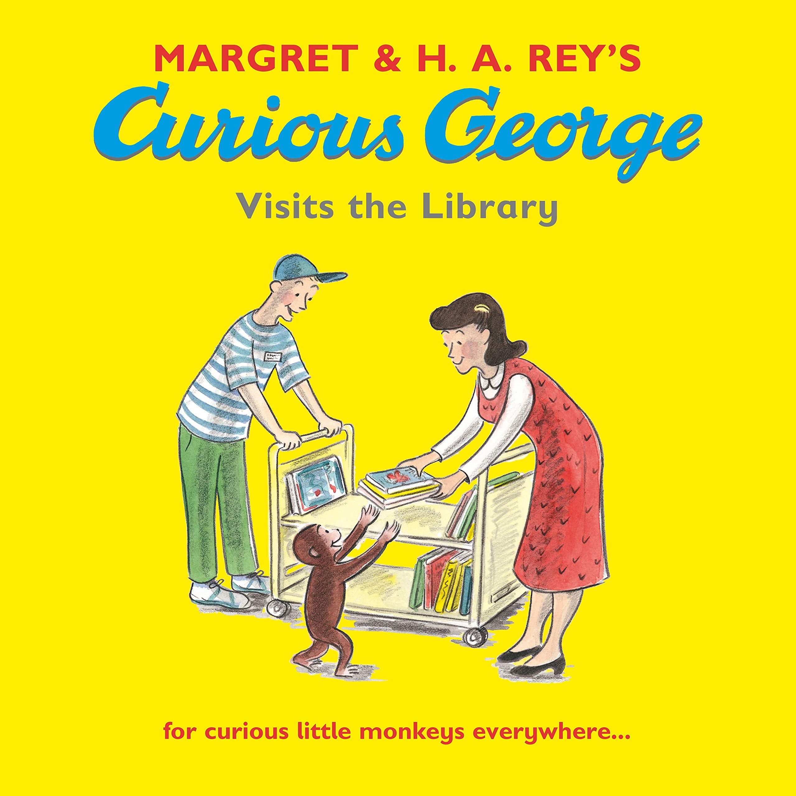 Curious George Visits the Library,Used