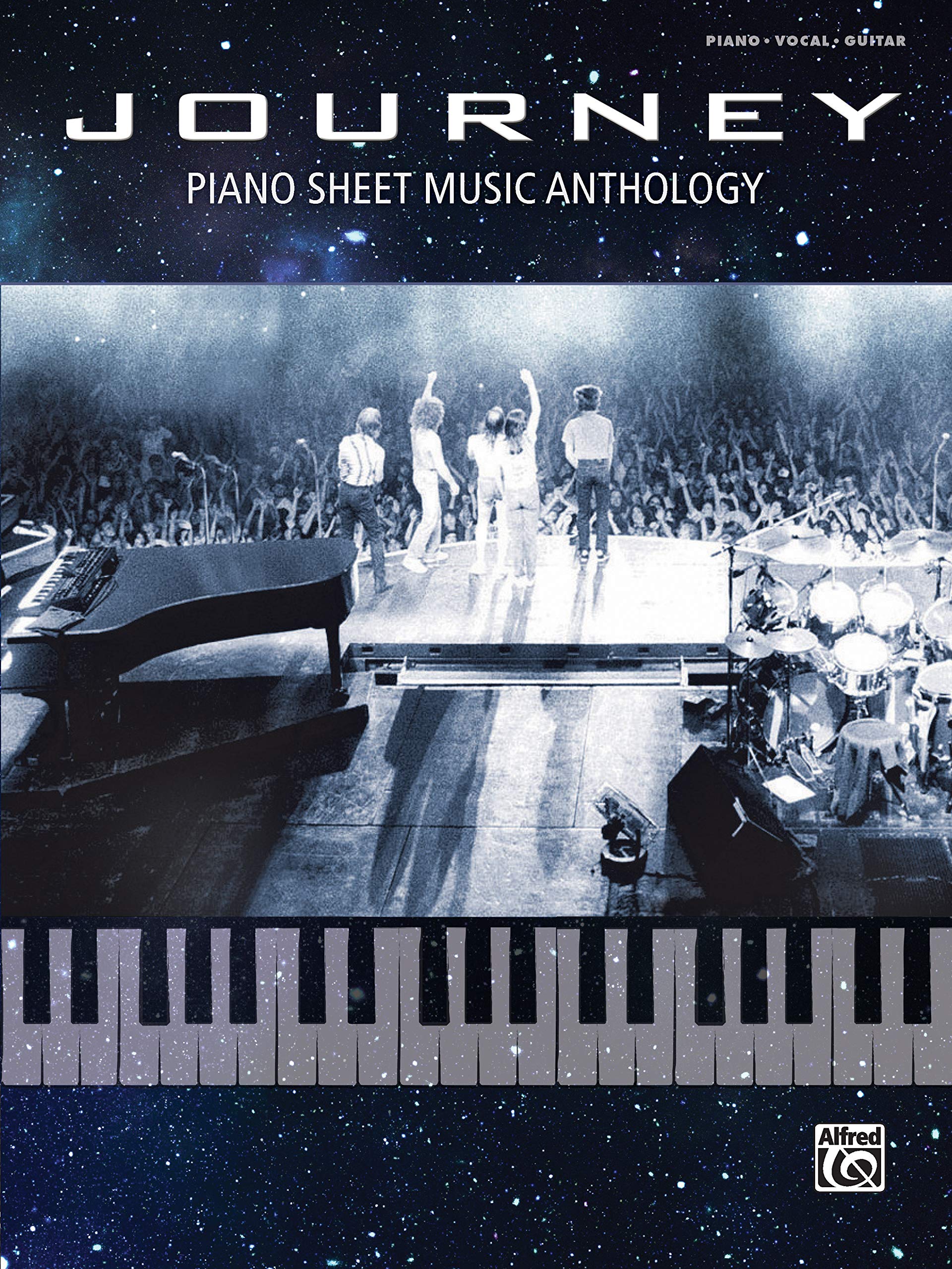 Journey  Piano Sheet Music Anthology: Piano/ Vocal/ Guitar,Used