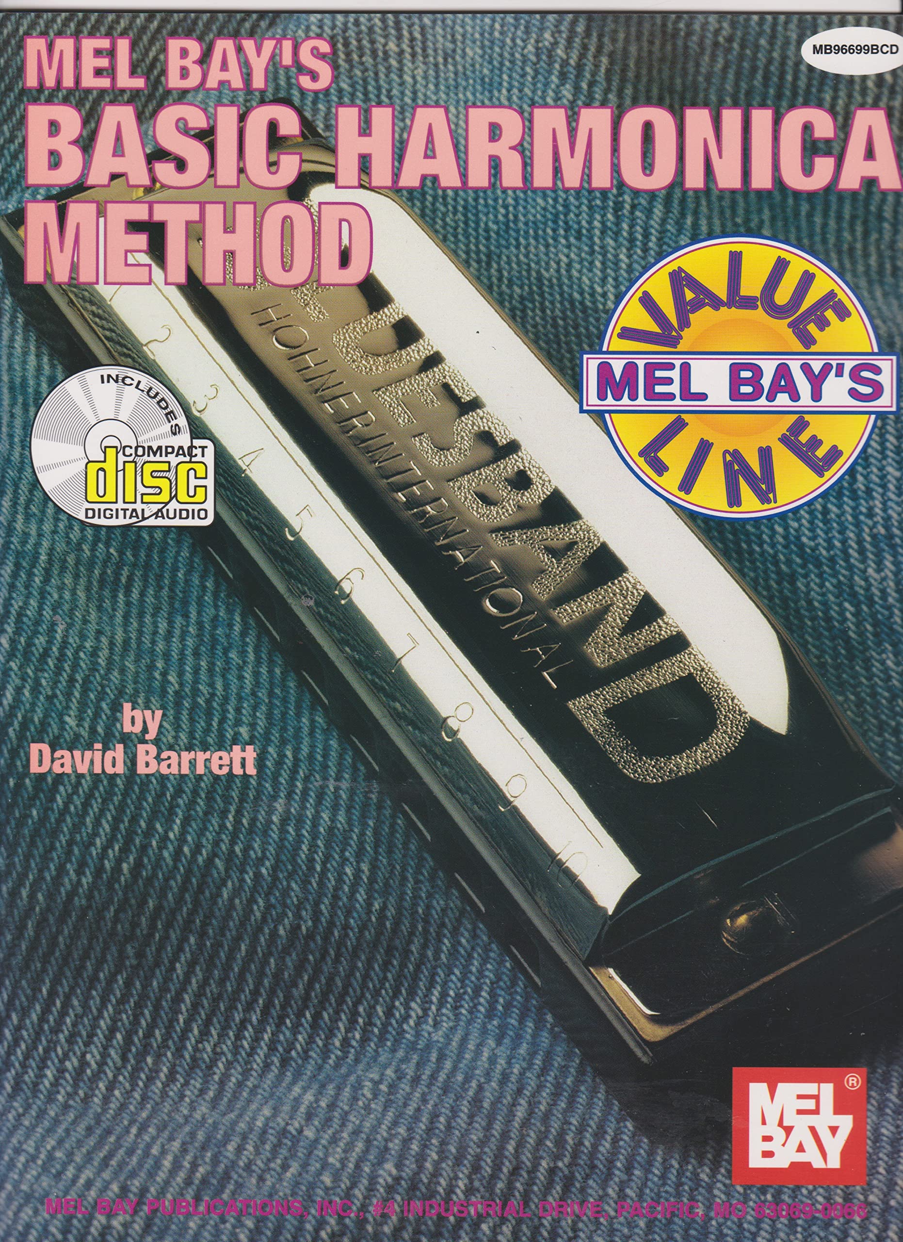 Basic Harmonica Method,Used
