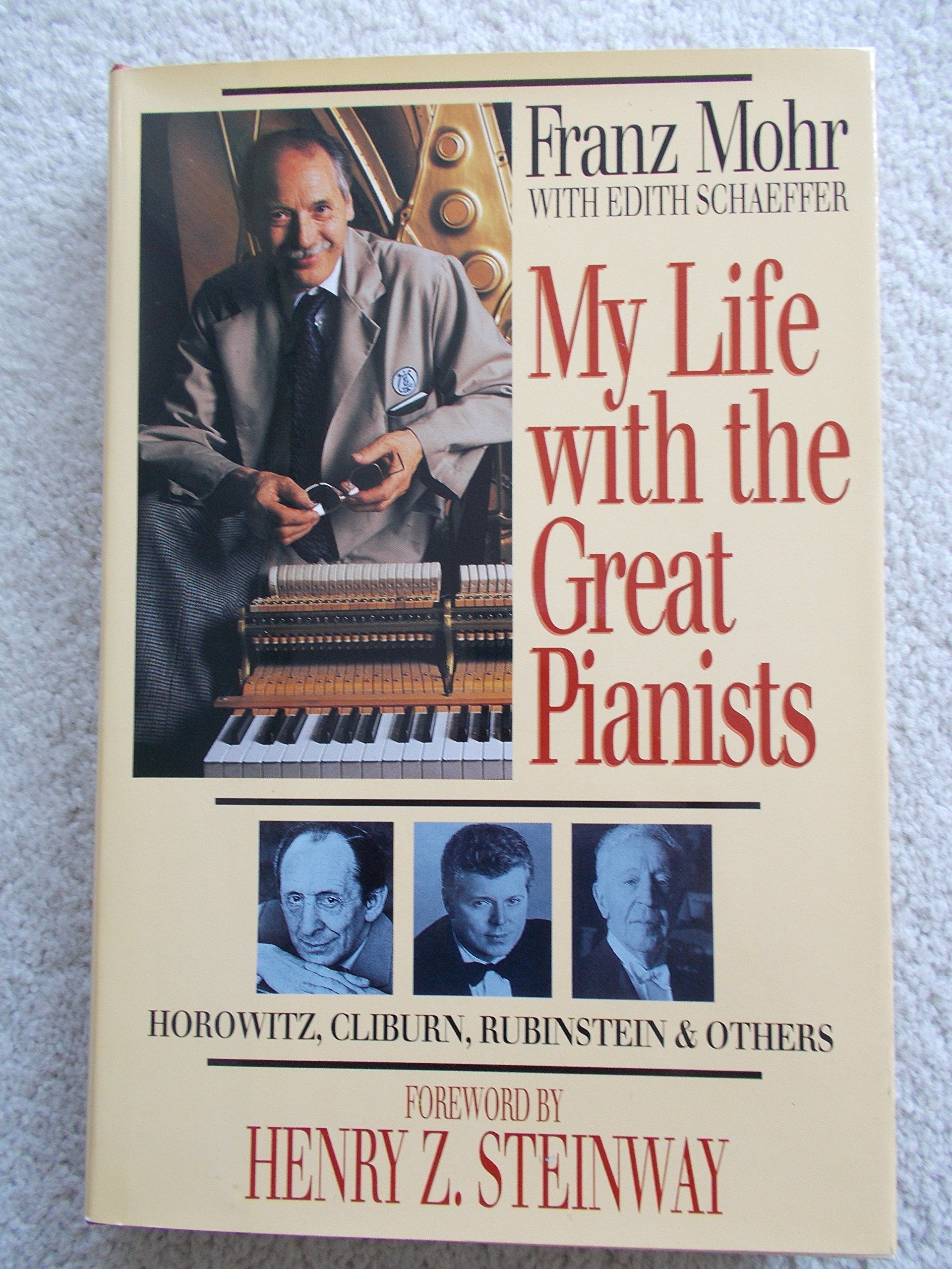 My Life With The Great Pianists-used