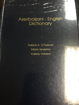AzerbaijaniEnglish Dictionary (English and Azerbaijani Edition),Used