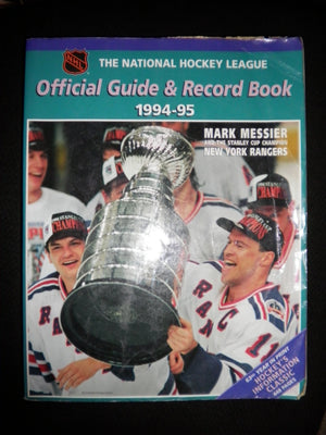 The National Hockey League Official Guide & Record Book 199495 (NATIONAL HOCKEY LEAGUE OFFICIAL GUIDE AND RECORD BOOK),New