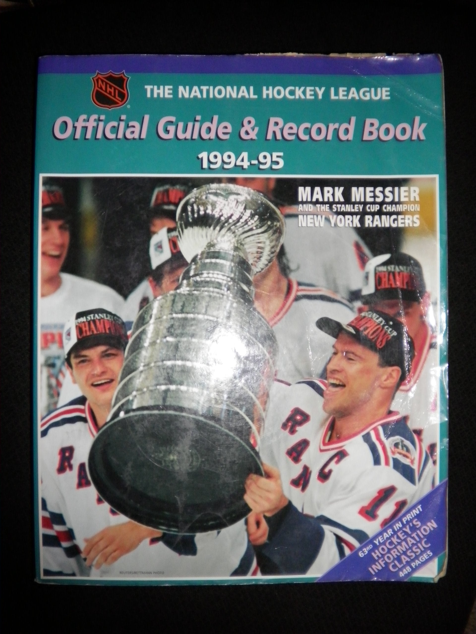 The National Hockey League Official Guide & Record Book 199495 (NATIONAL HOCKEY LEAGUE OFFICIAL GUIDE AND RECORD BOOK),Used