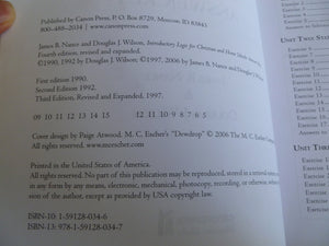 Introductory Logic: Answer Key (4th edition),Used