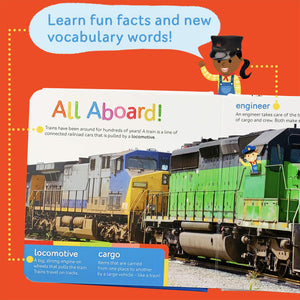 Trains Then and Now (Smithsonian Kids First Discovery Books),Used
