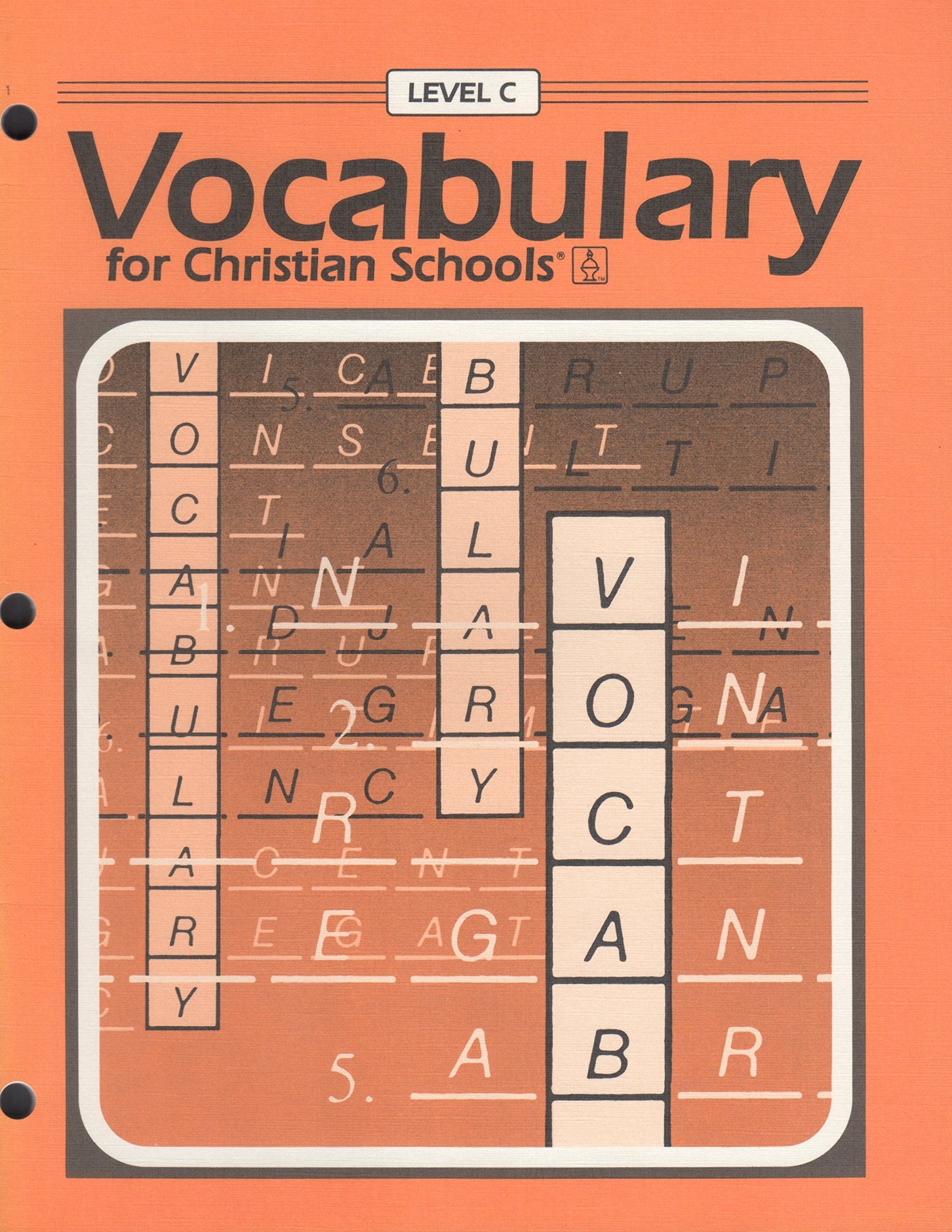 Vocabulary for Christian schools,Used