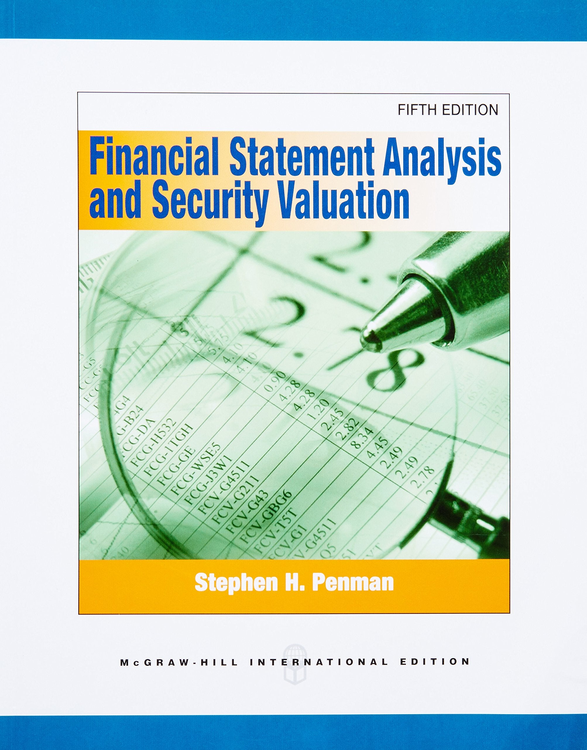 Financial Statement Analysis And Se,New