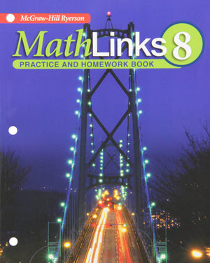 MathLinks 8 Practice and Homework Book,Used