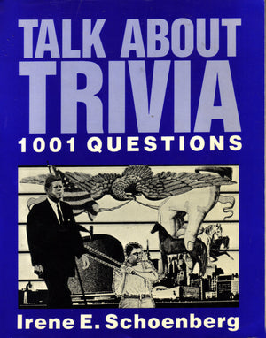 Talk About Trivia: One Thousand and One Questions,Used