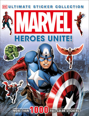Ultimate Sticker Collection: Marvel: Heroes Unite!: More Than 1,000 Reusable FullColor Stickers,New