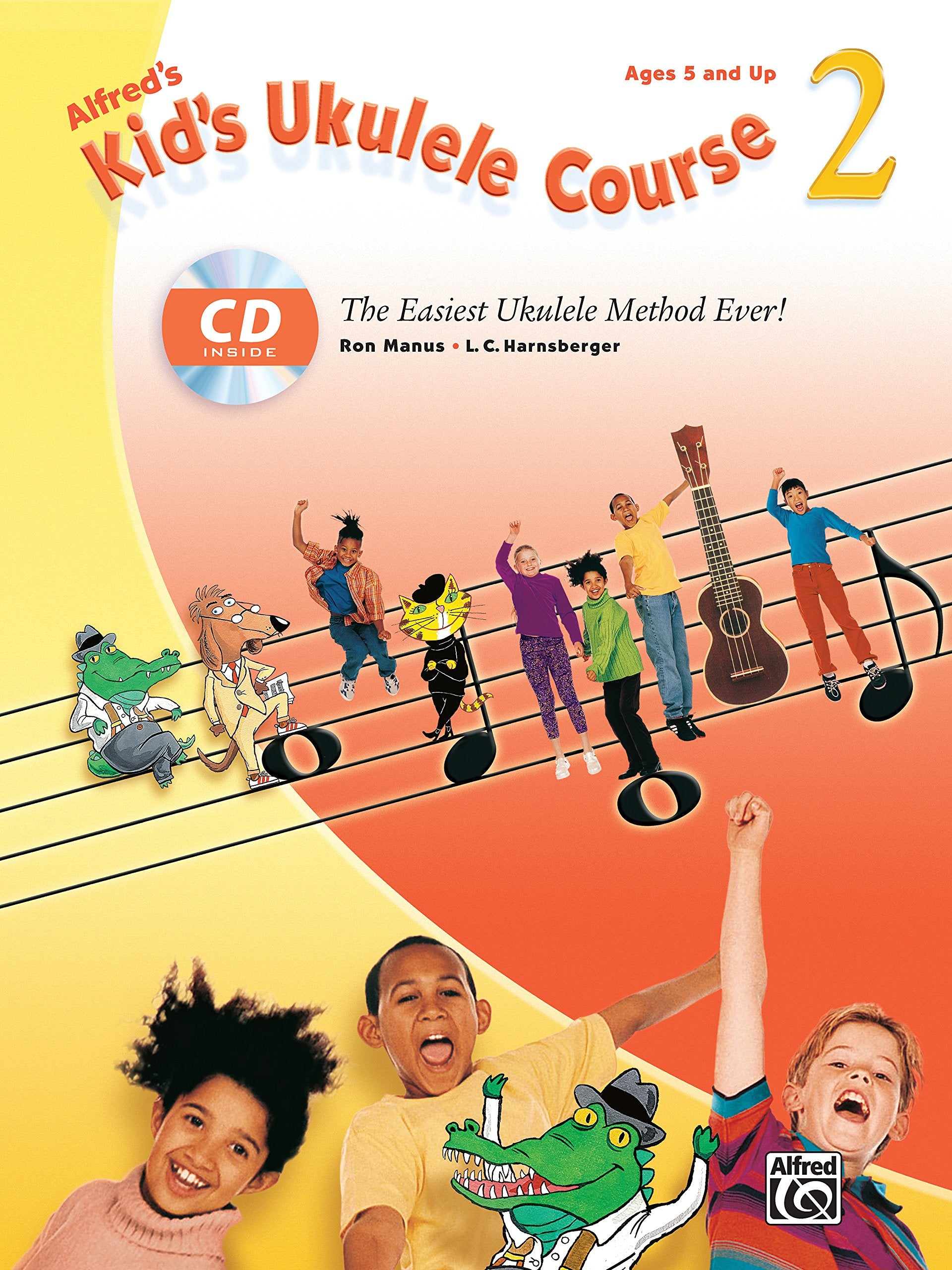 Alfred's Kid's Ukulele Course 2: The Easiest Ukulele Method Ever!,Used