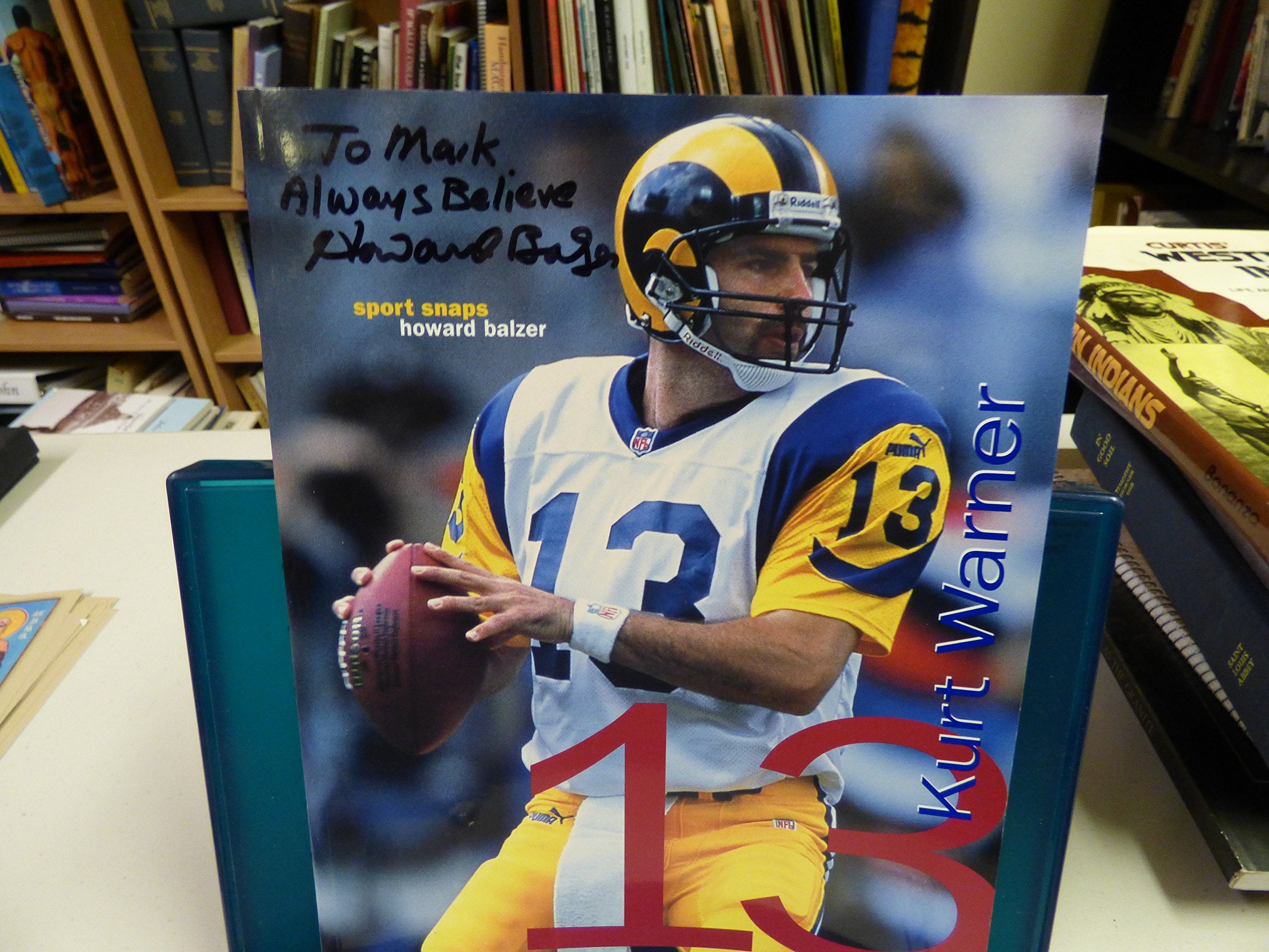 Kurt Warner: The Quarter Back (Sport Snaps),Used