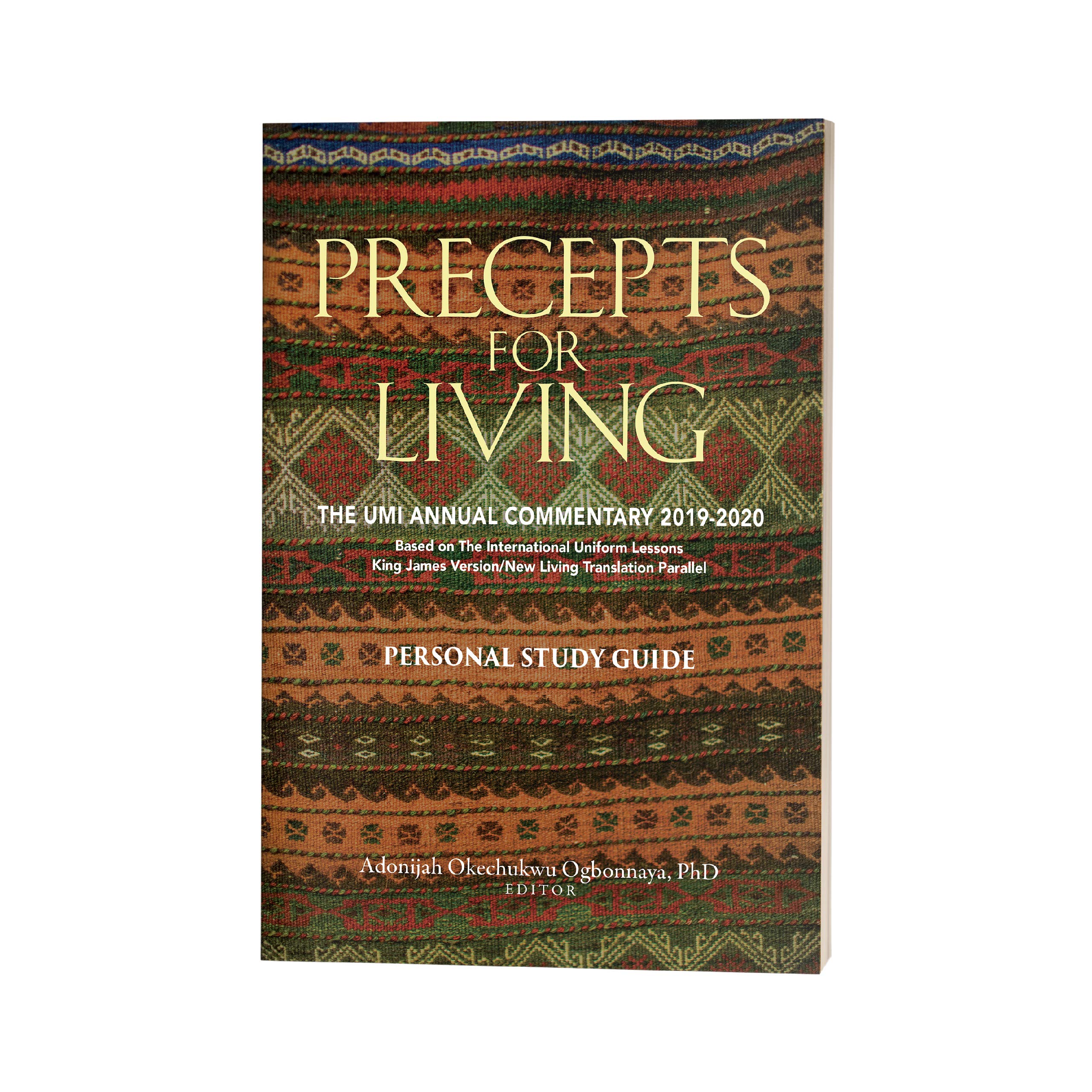 Urban Ministries, Inc. Precepts For Living Bible Commentary Study Guide 2019-2020
