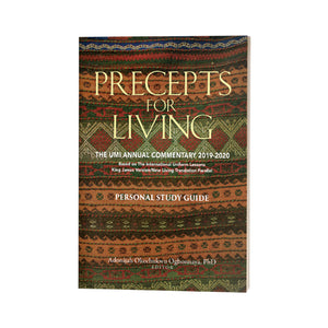 Urban Ministries, Inc. Precepts For Living Bible Commentary Study Guide 2019-2020