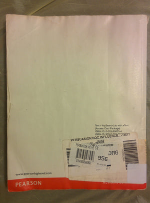 Persuasion: Social Influence and Compliance Gaining, 5e,Used