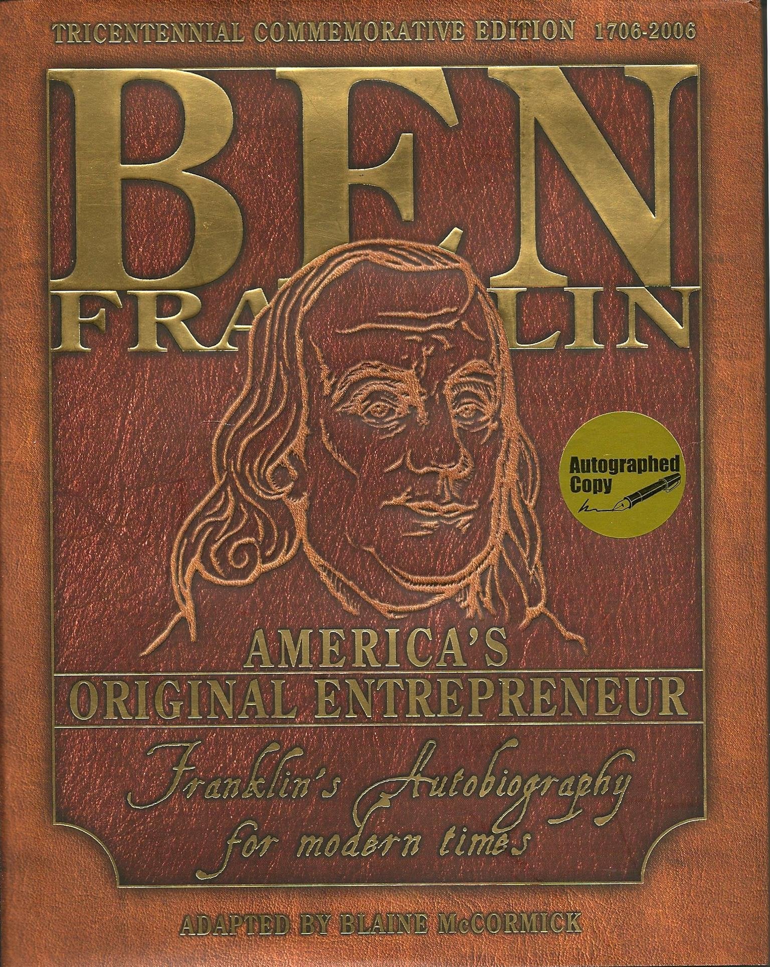 Ben Franklin : America's Original Entrepreneur,Used