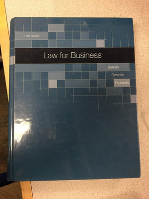 Law For Business,Used