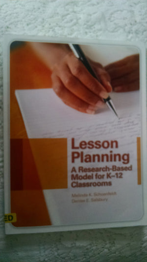 Lesson Planning: A ResearchBased Model for K12 Classrooms,Used