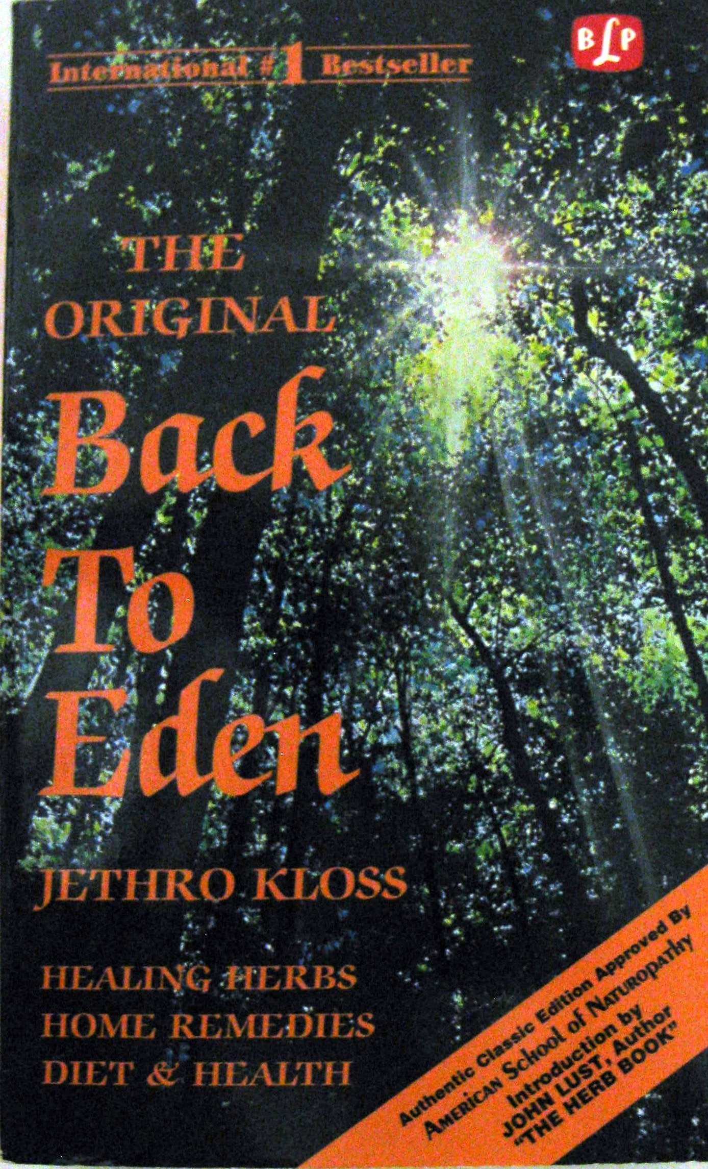 The Original Back to Eden,New
