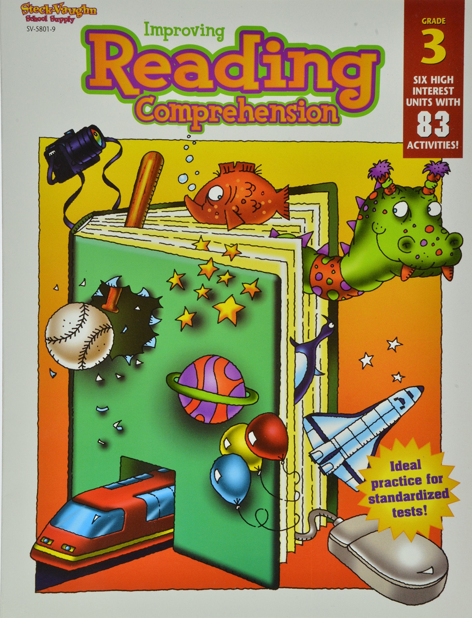 Improving Reading Comprehension: Reproducible Grade 3,Used