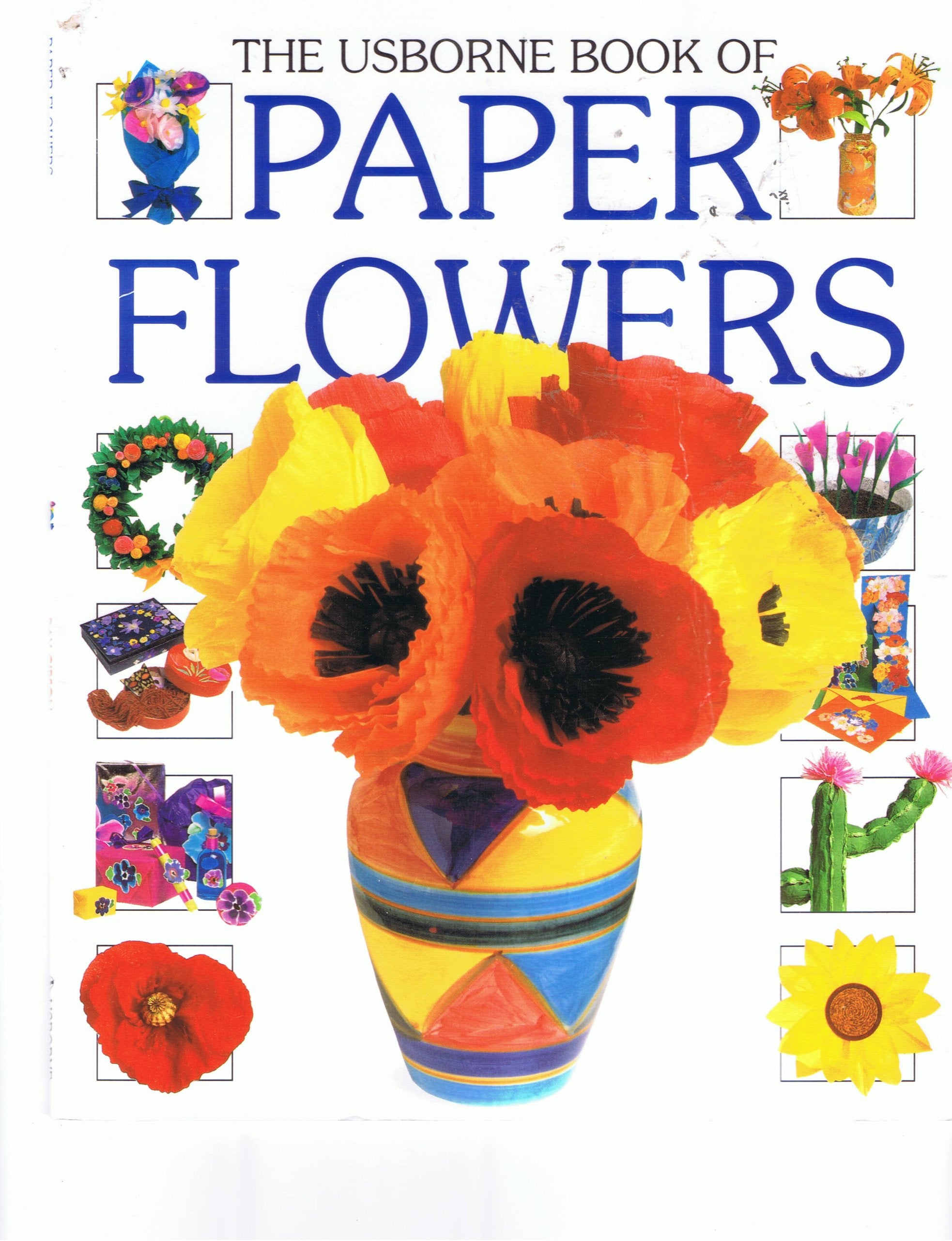 The Usborne Book of Paper Flowers (How to Make Series),Used
