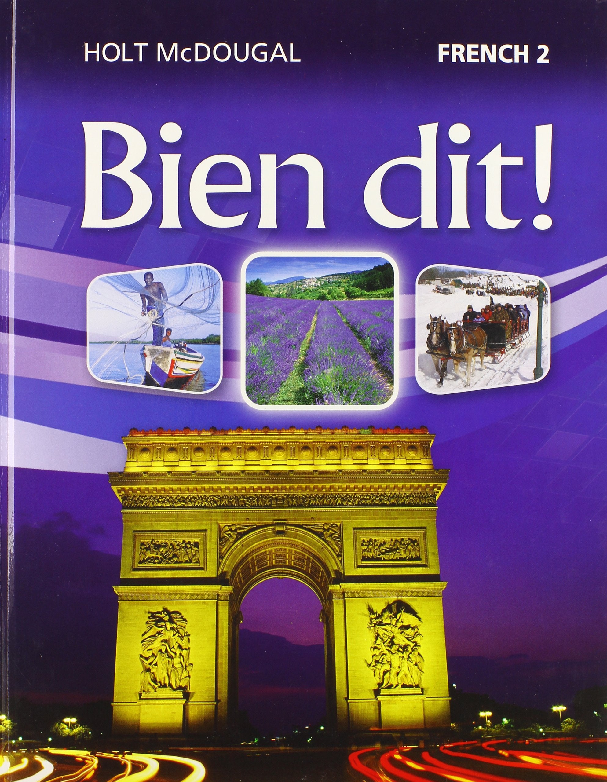Bien Dit!: Student Edition Level 2 2013 (French Edition),Used