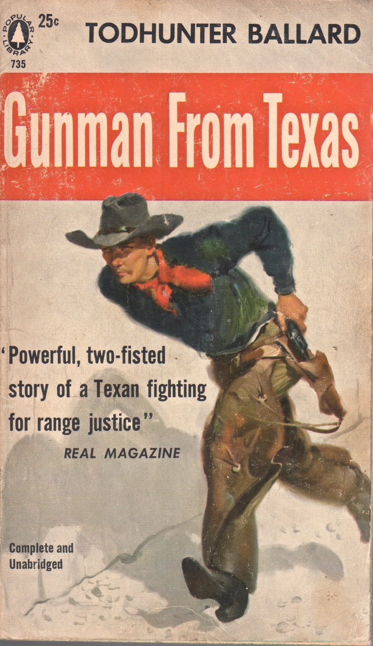 Gunman from Texas (Wheeler Large Print Western),Used