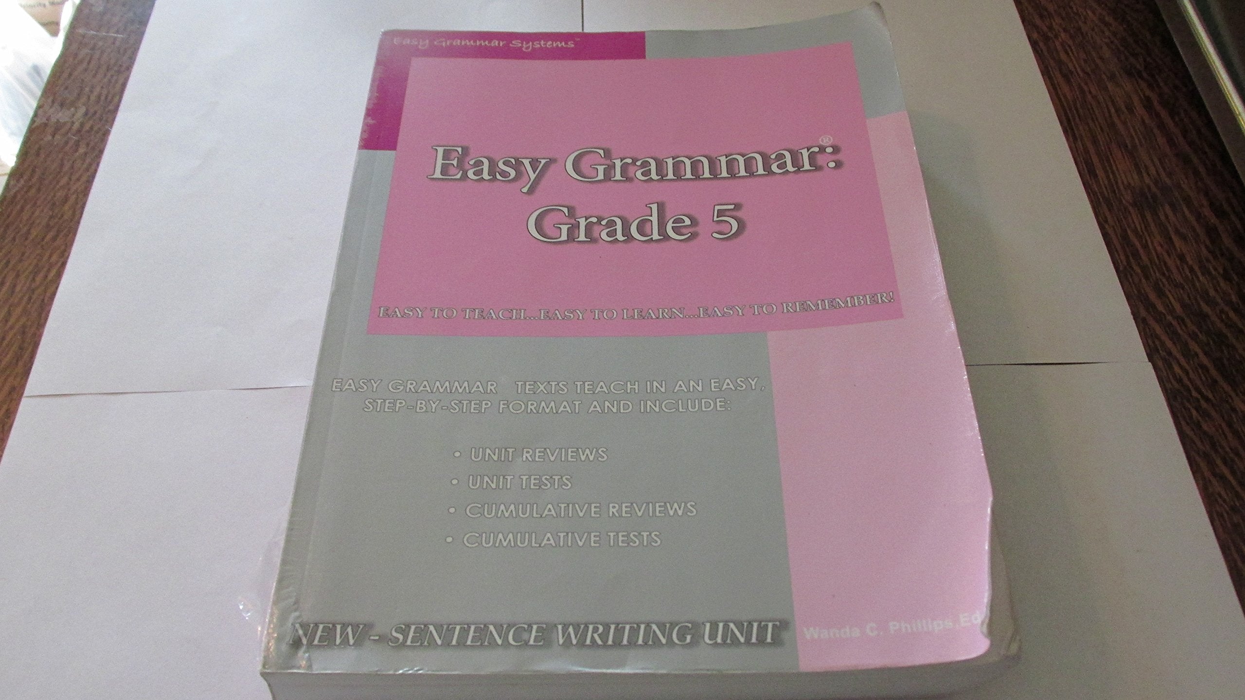Easy Grammar 5  Teacher Edition,Used