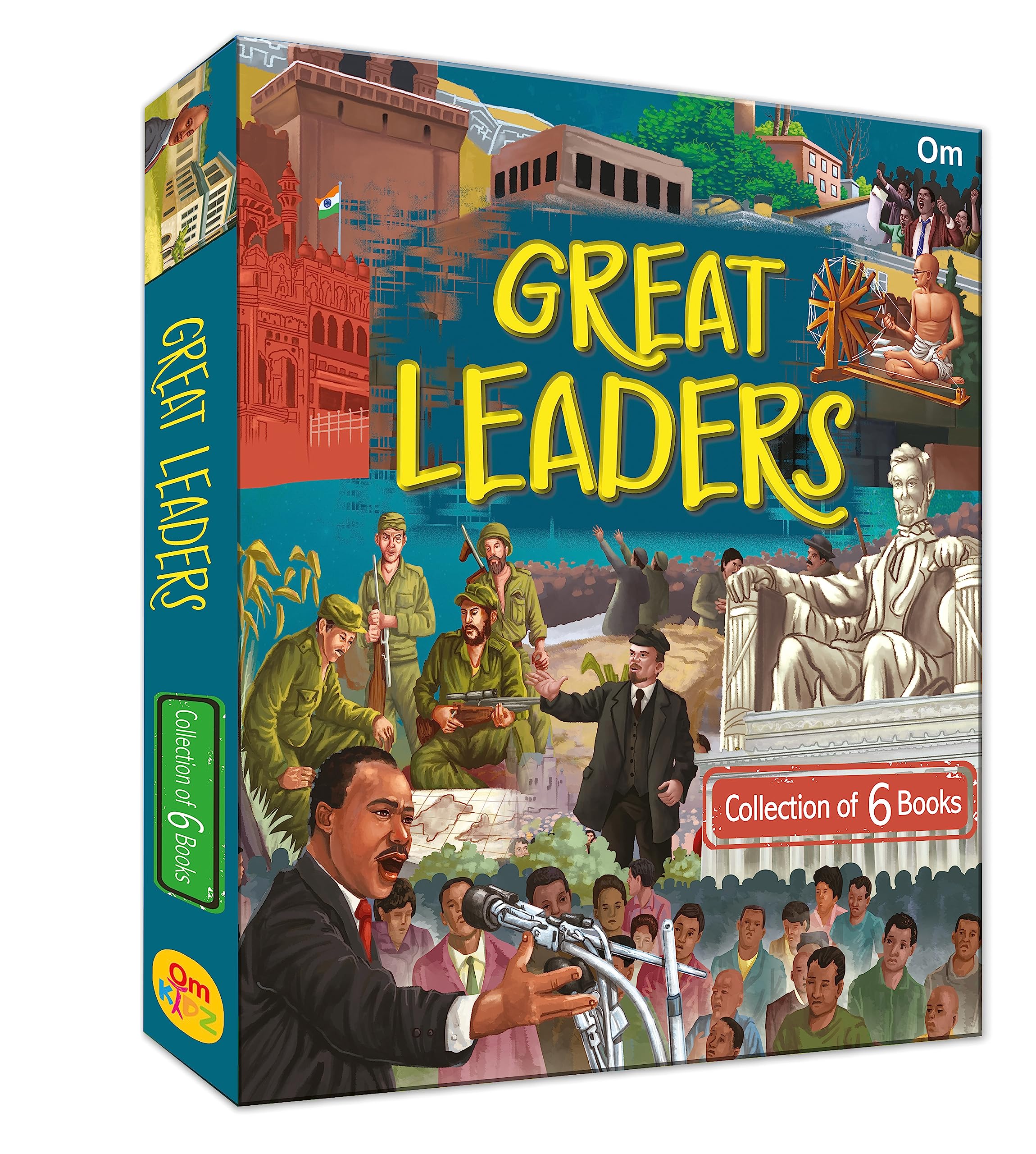 World Great Leaders Stories For Children: Inspiring Biographies For Kids | Leadership Stories | Voices Of Change | Heroes Of History | True Stories | Leaders Who Changed The World | Childrens Biography Collection | 6-In-1 Book Set