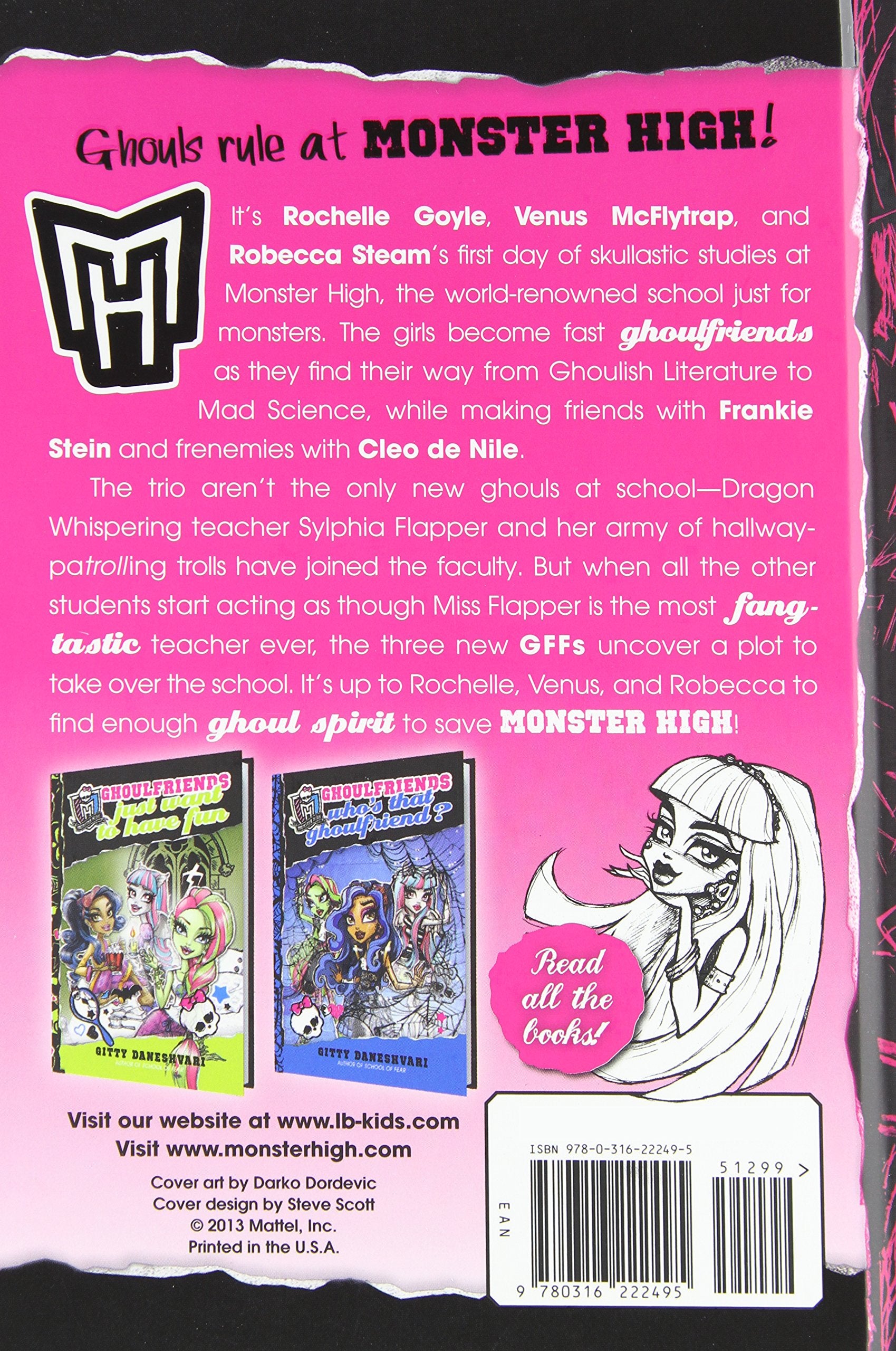 Monster High: The Cool Ghouls Complete Boxed Set,Used