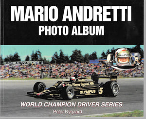 Mario Andretti Photo Album (World Champaion Driver Series),Used
