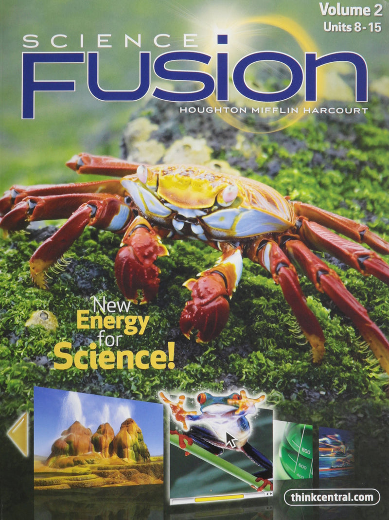 Sciencefusion: Student Edition Interactive Worktext Collection Grade 5 2012,New