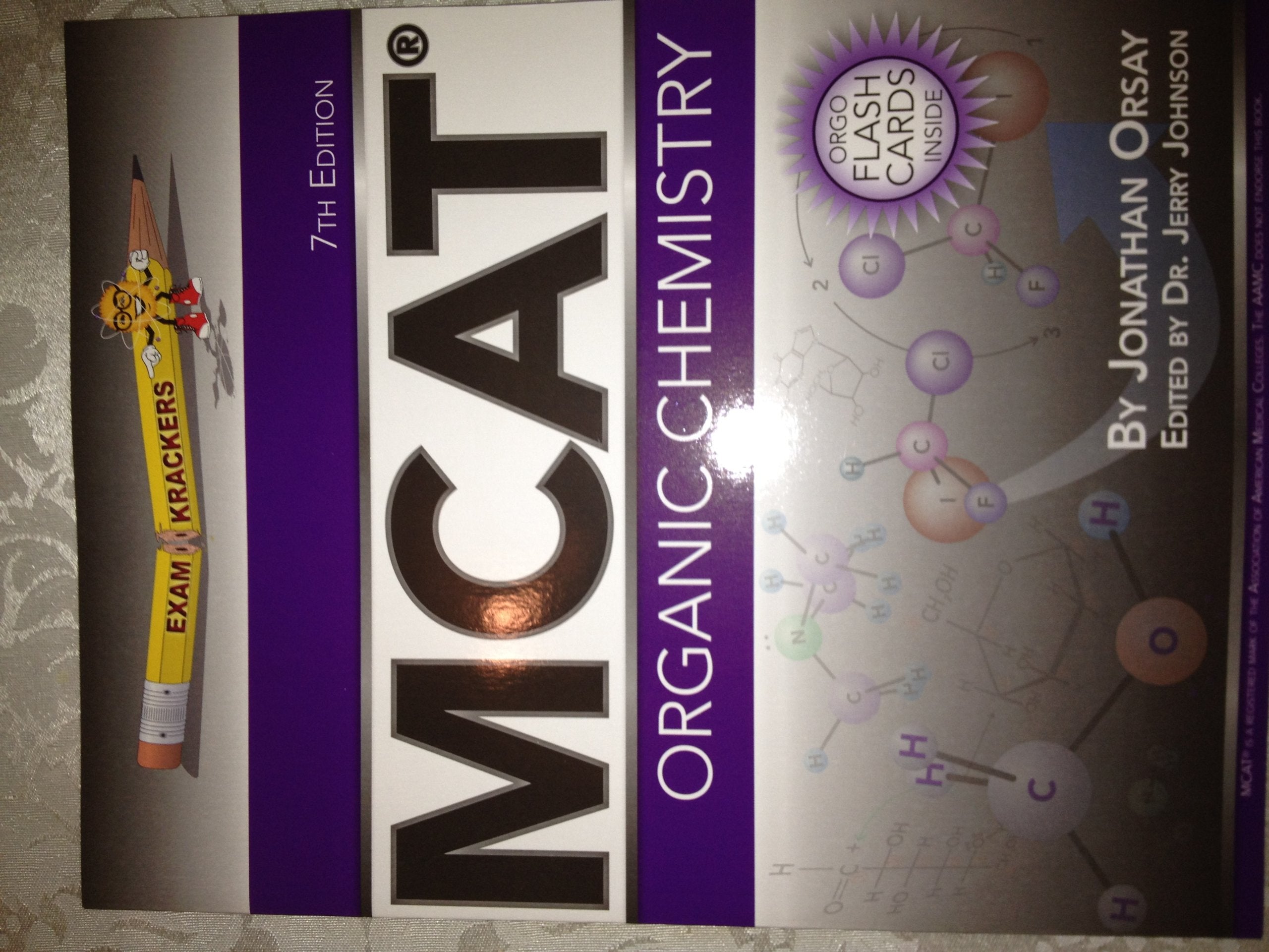 Examkrackers MCAT Organic Chemistry,Used
