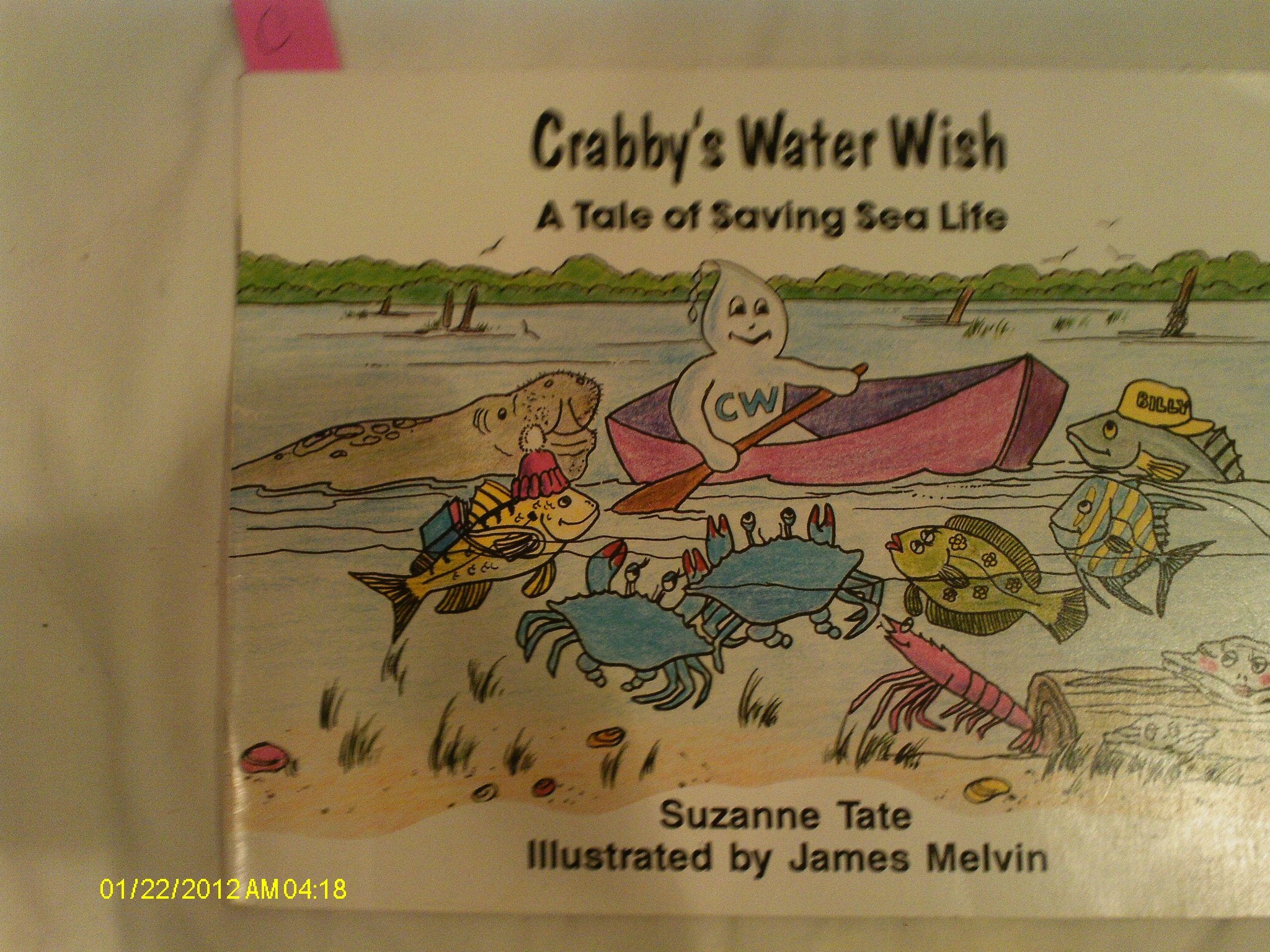 Crabby's Water Wish: A Tale of Saving Sea Life,Used