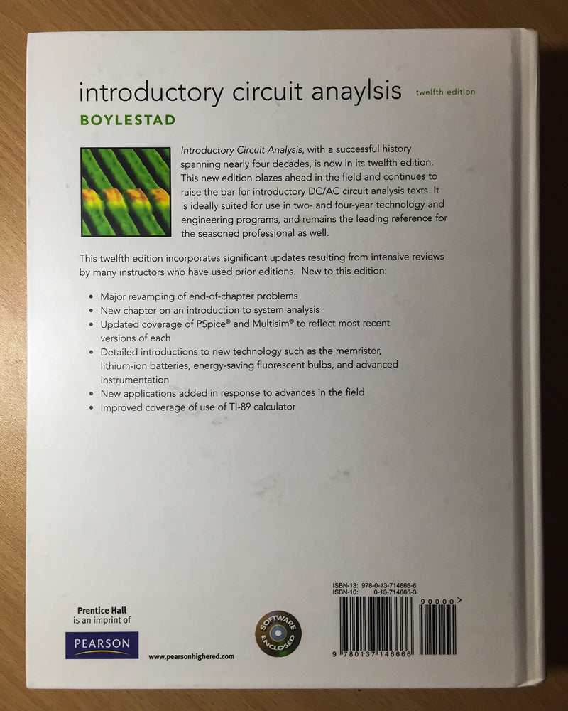 Introductory Circuit Analysis,Used
